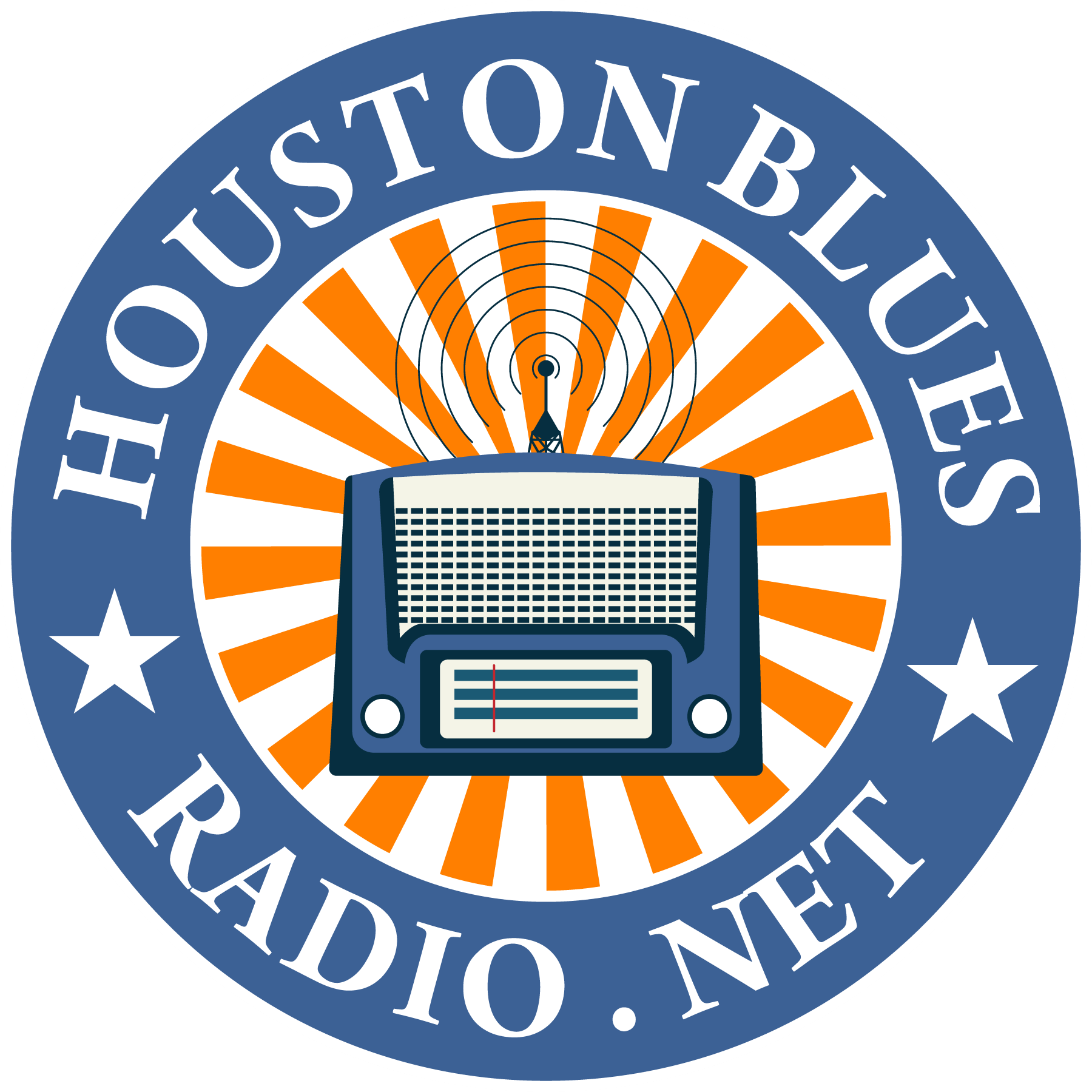 Logo of Houston Blues Radio